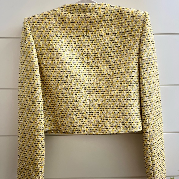 Beautiful tweed Alessandra Rich jacket with crystal buttons. - Picture 3 of 6